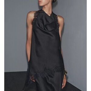 ZARA ZW COLLECTION LACE HALTER TOP